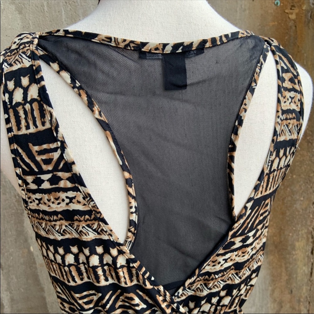 Forever 21 Aztec Print Racerback Skater Dress - Picture 5 of 6